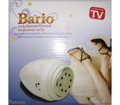 Педикюрный набор многофункциональный - электропемза Bario (Барио)